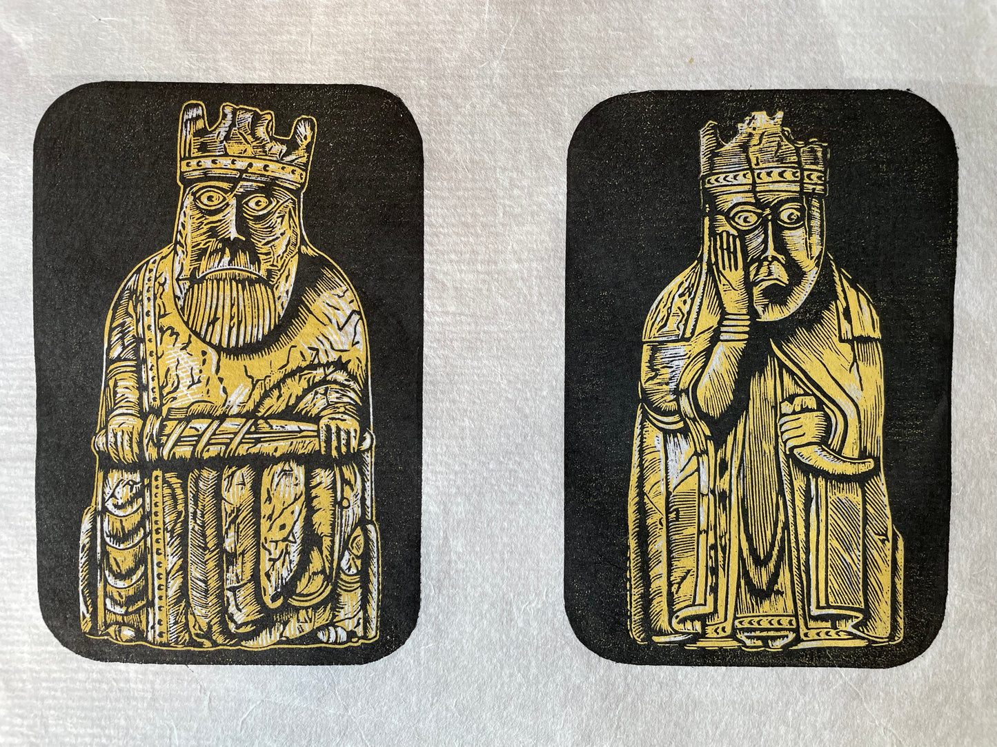 Lewis Chesspiece - The Queen Print