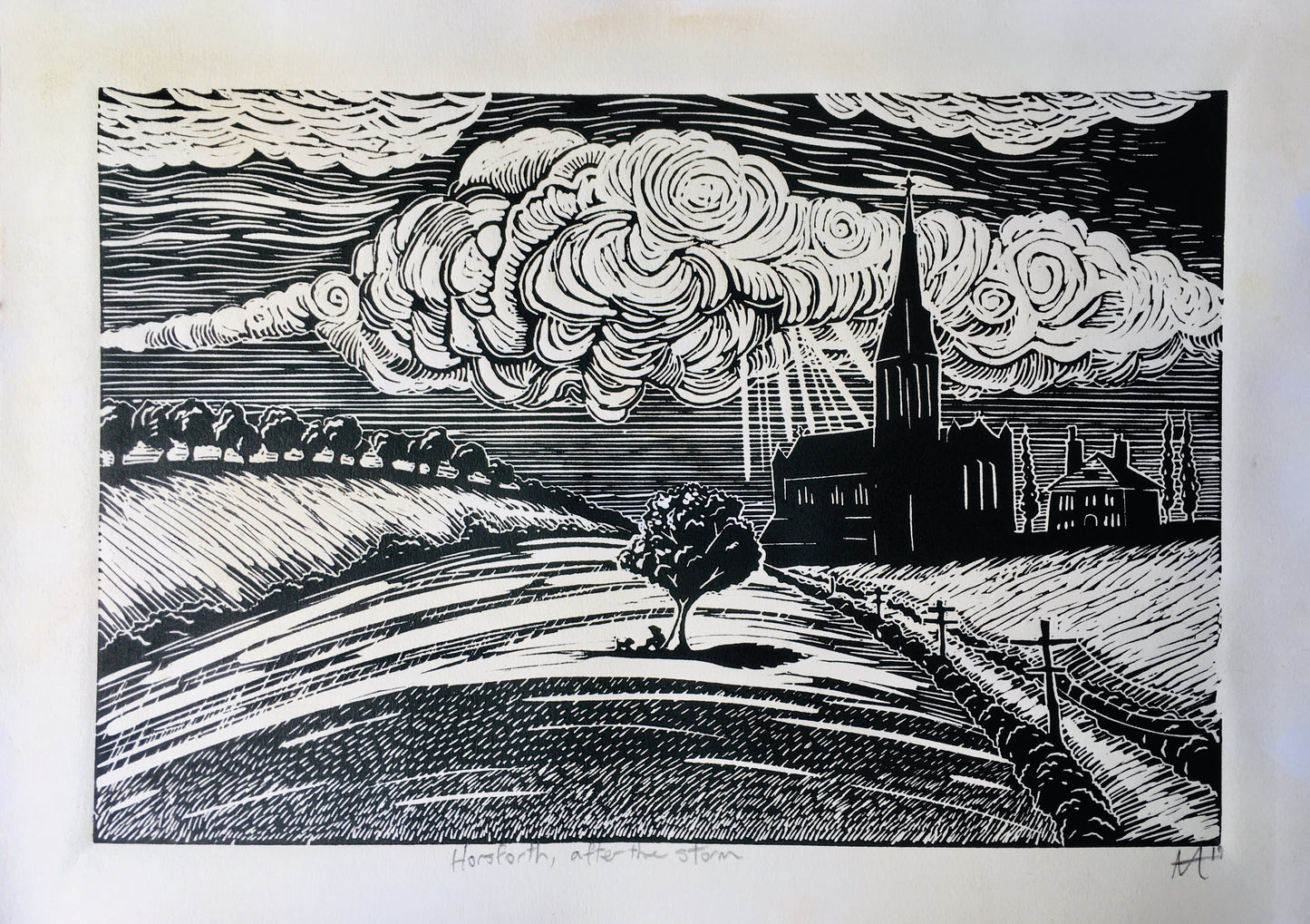 "Horsforth, After the Storm" Print