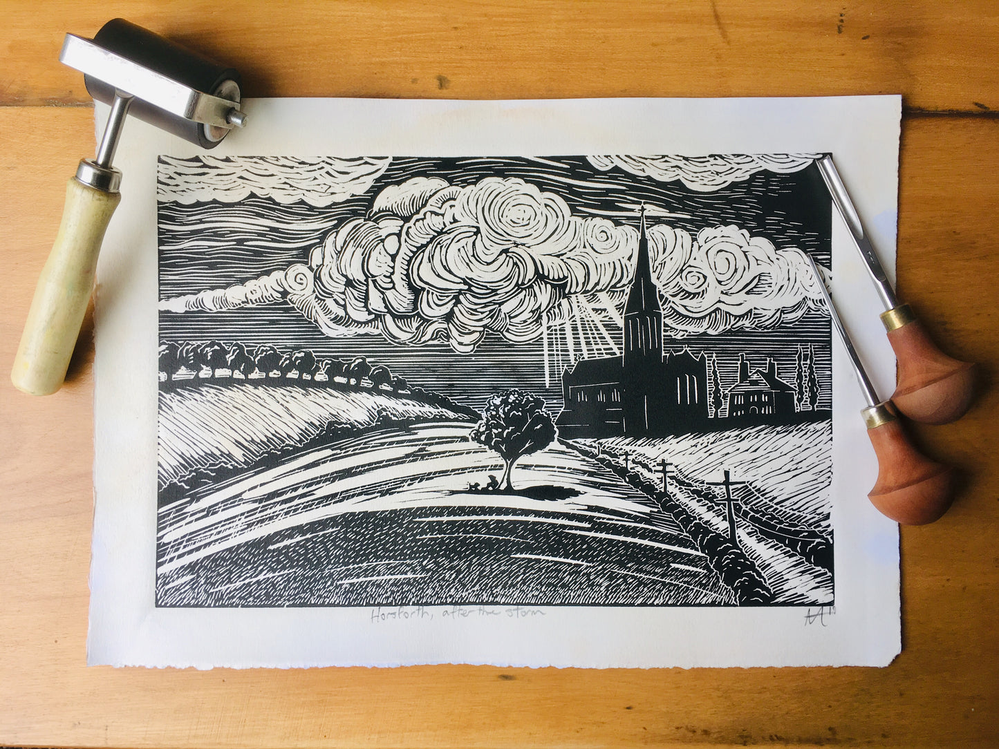 "Horsforth, After the Storm" Print